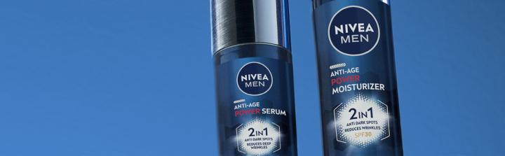 Wyższy stopień pielęgnacji męskiej z Nivea Men Anti-Age Power